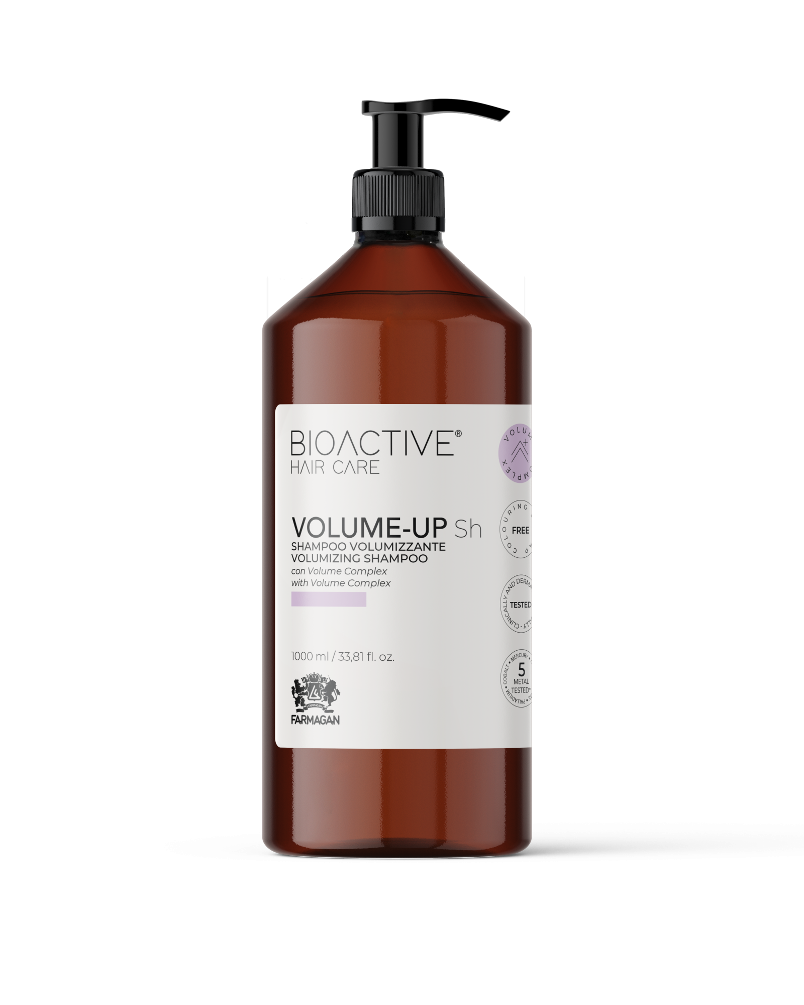 F38V00645  BIOACTIVE VOLUME-UP Шампунь для увеличения объема волос, 1000 мл