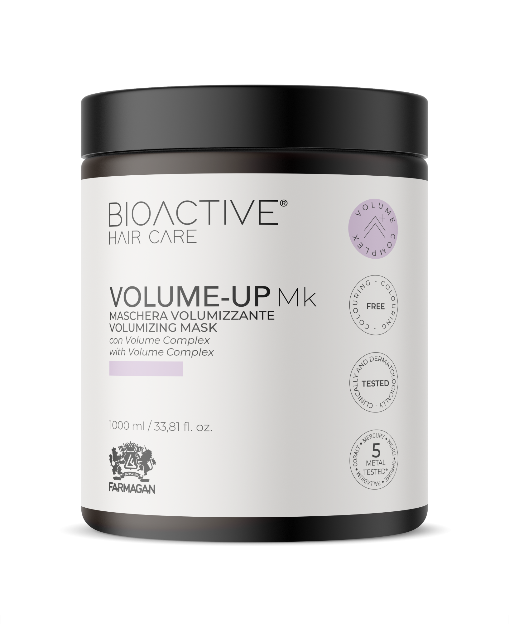 F38V00195  BIOACTIVE VOLUME-UP Маска для увеличения объема волос, 1000 мл